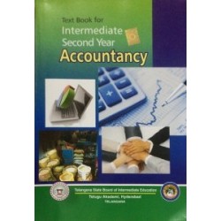 Intermediate 2nd Year Accountancy English Medium  - Telugu Academy